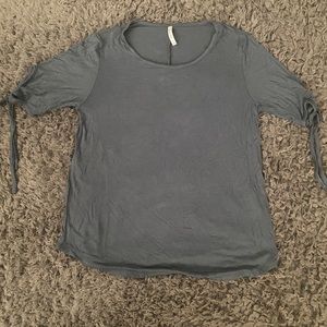 Short Sleeve Dark Green Top